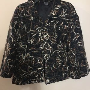 Cape/Jacket Hand Stitched & Designed Casual Studio. Beautiful quaility.